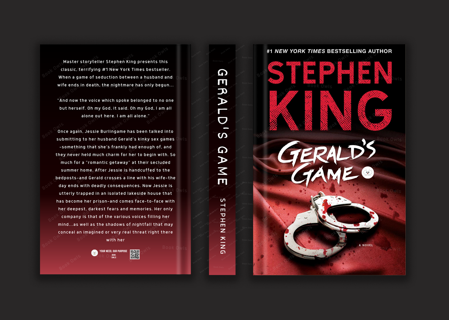 Gerald's Game Novel by Stephen King