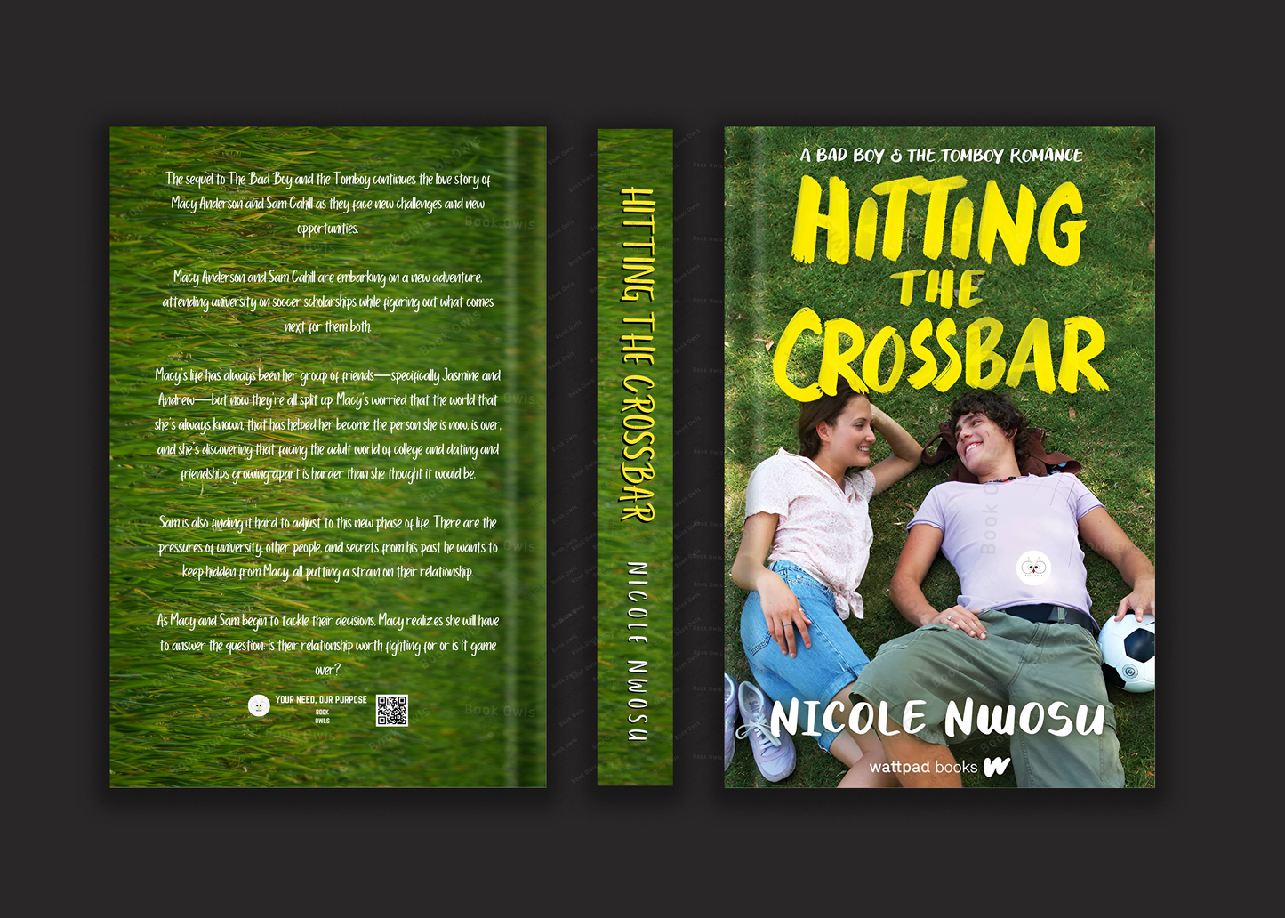 Hitting the Crossbar: A Bad Boy and the Tomboy Romance Book by Nicole Nwosu