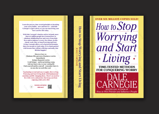 How to Stop Worrying and Start Living Book by Dale Carnegie