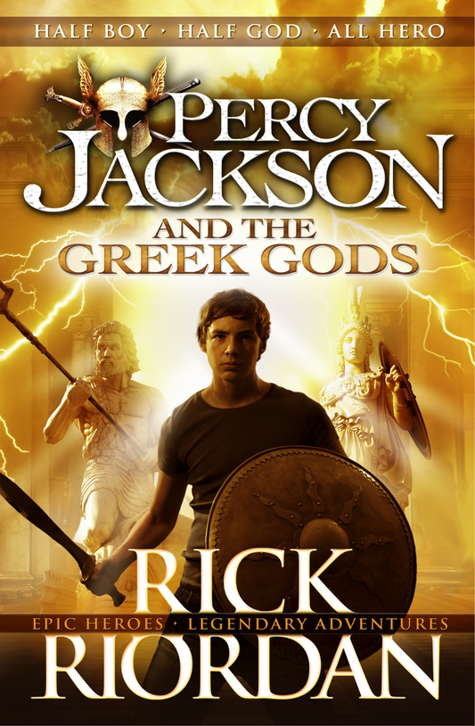 Percy Jackson's Greek Gods Book by Rick Riordan