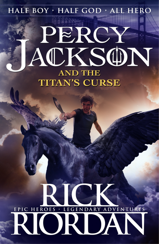 The Titan's Curse Novel by Rick Riordan