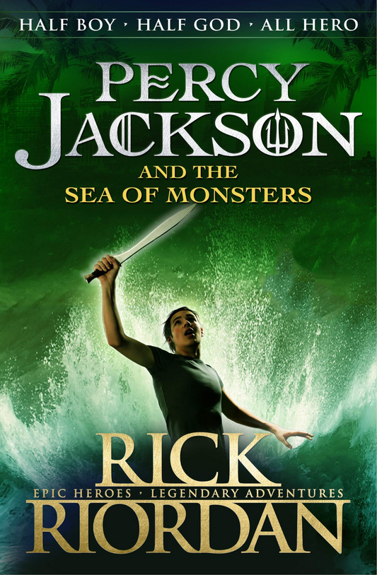 The Sea of Monsters Novel by Rick Riordan