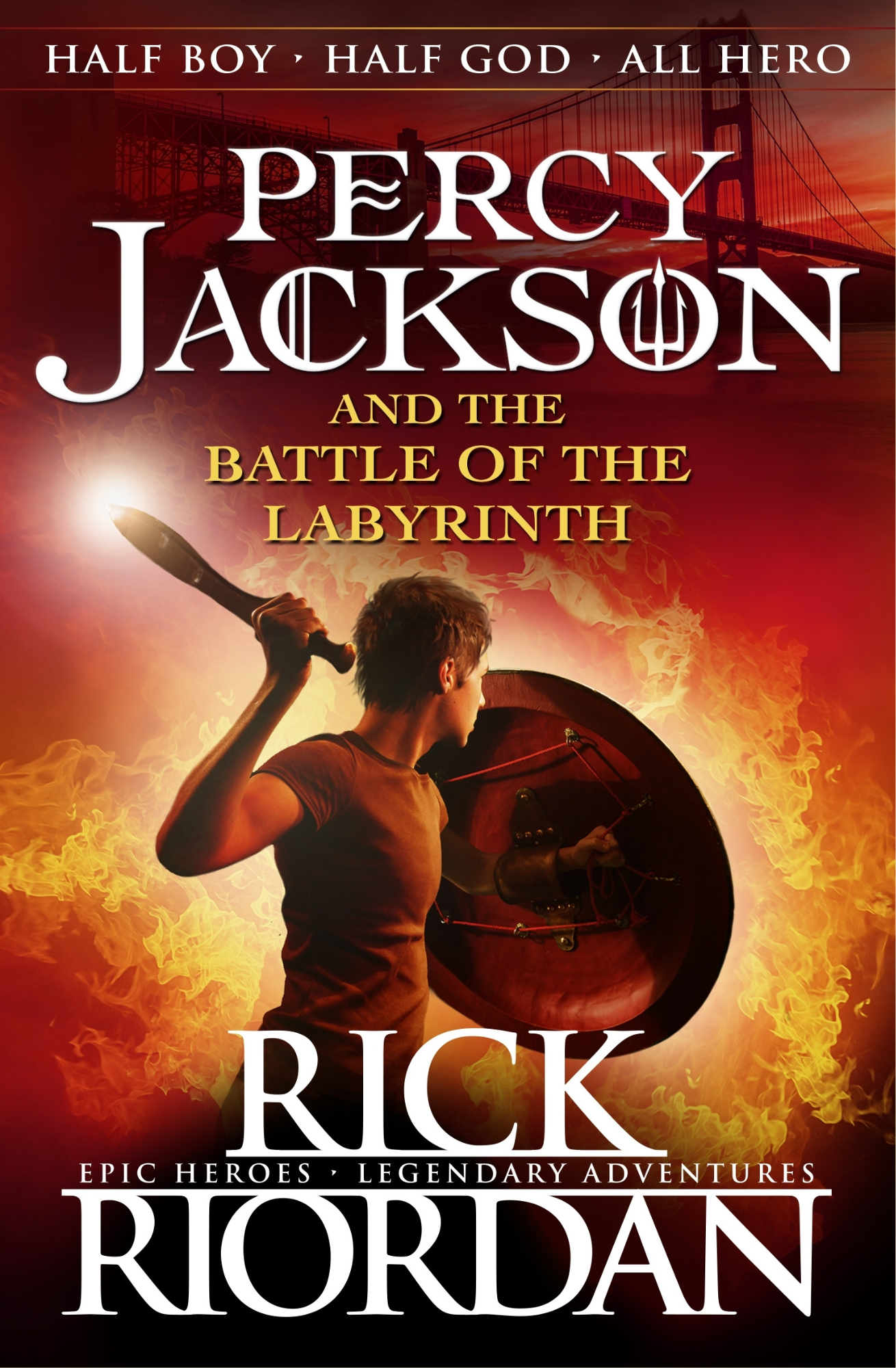 The Battle of the Labyrinth Novel by Rick Riordan