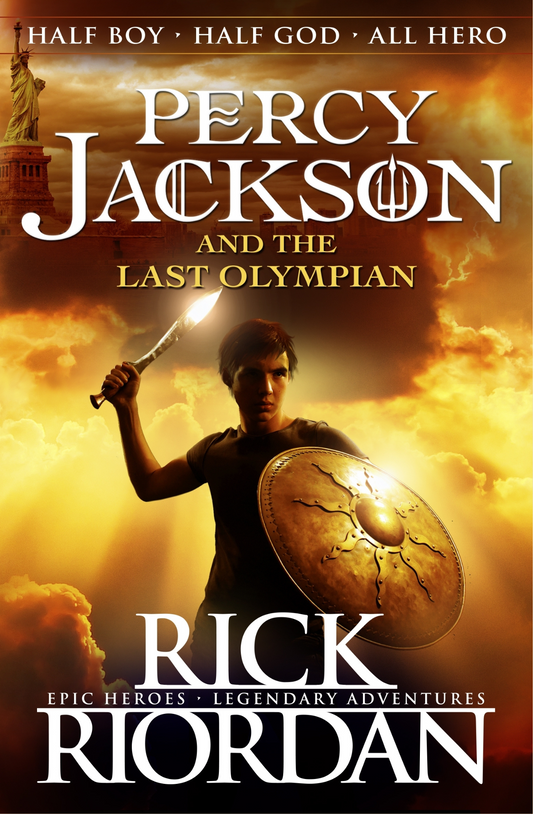 Percy Jackson and the Last Olympian Novel by Rick Riordan