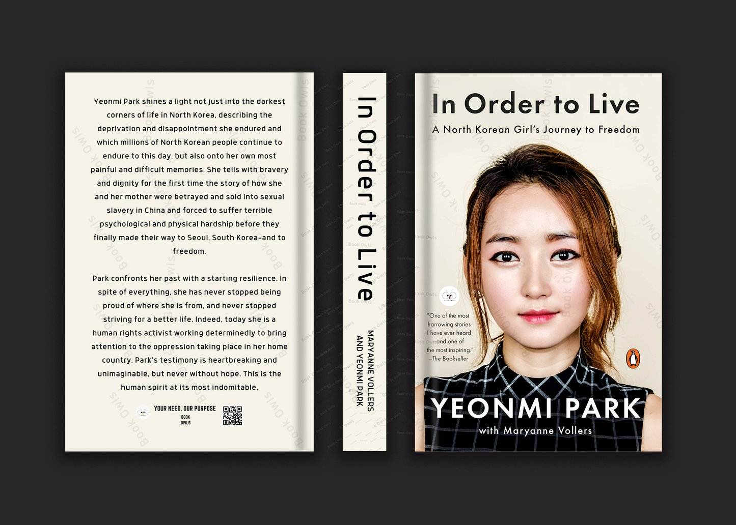 In Order to Live Book by Maryanne Vollers and Yeonmi Park