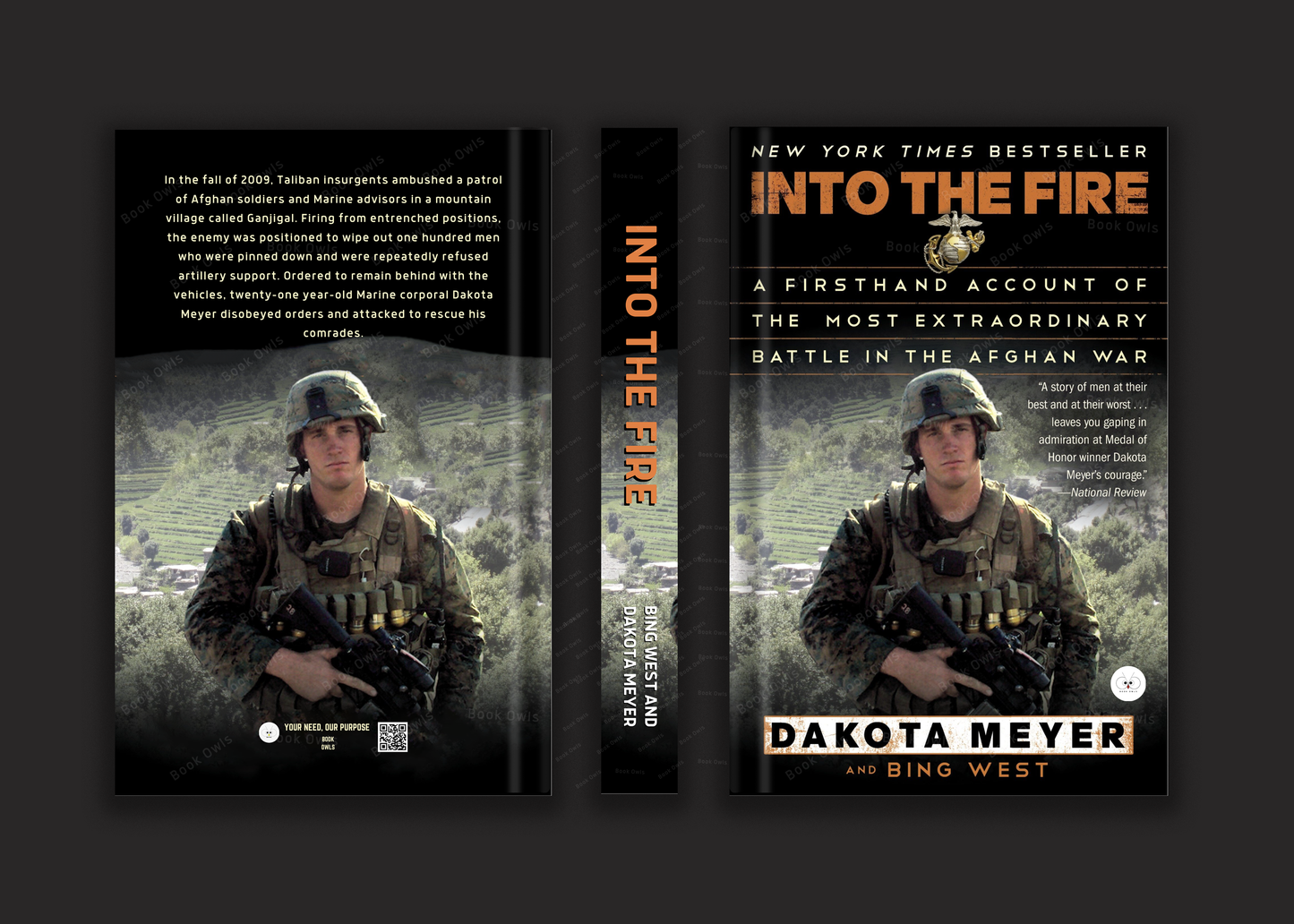 Into the Fire: A Firsthand Account of the Most Extraordinary Battle in the Afghan War Book by Bing West and Dakota Meyer