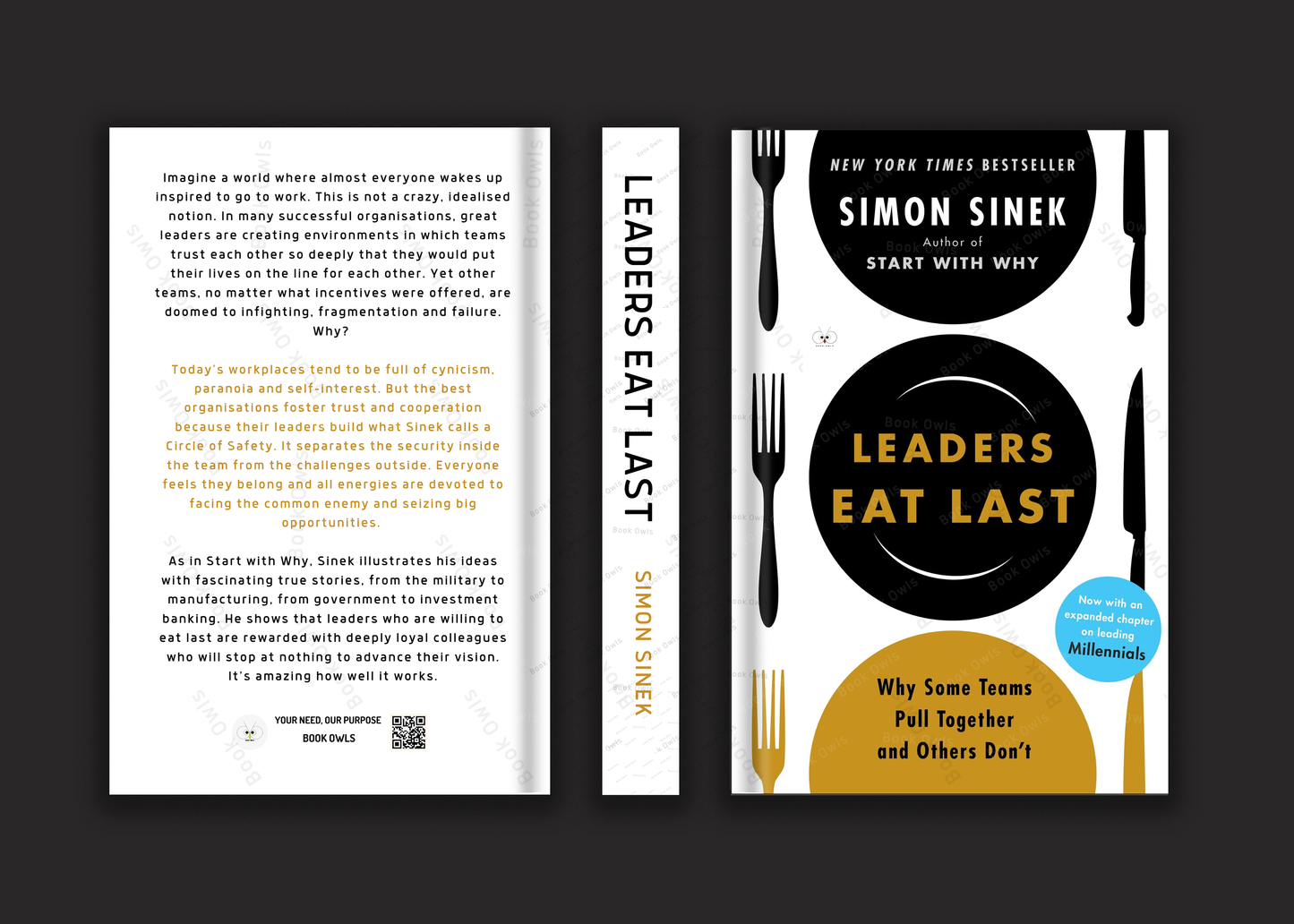 Leaders Eat Last Book by Simon Sinek