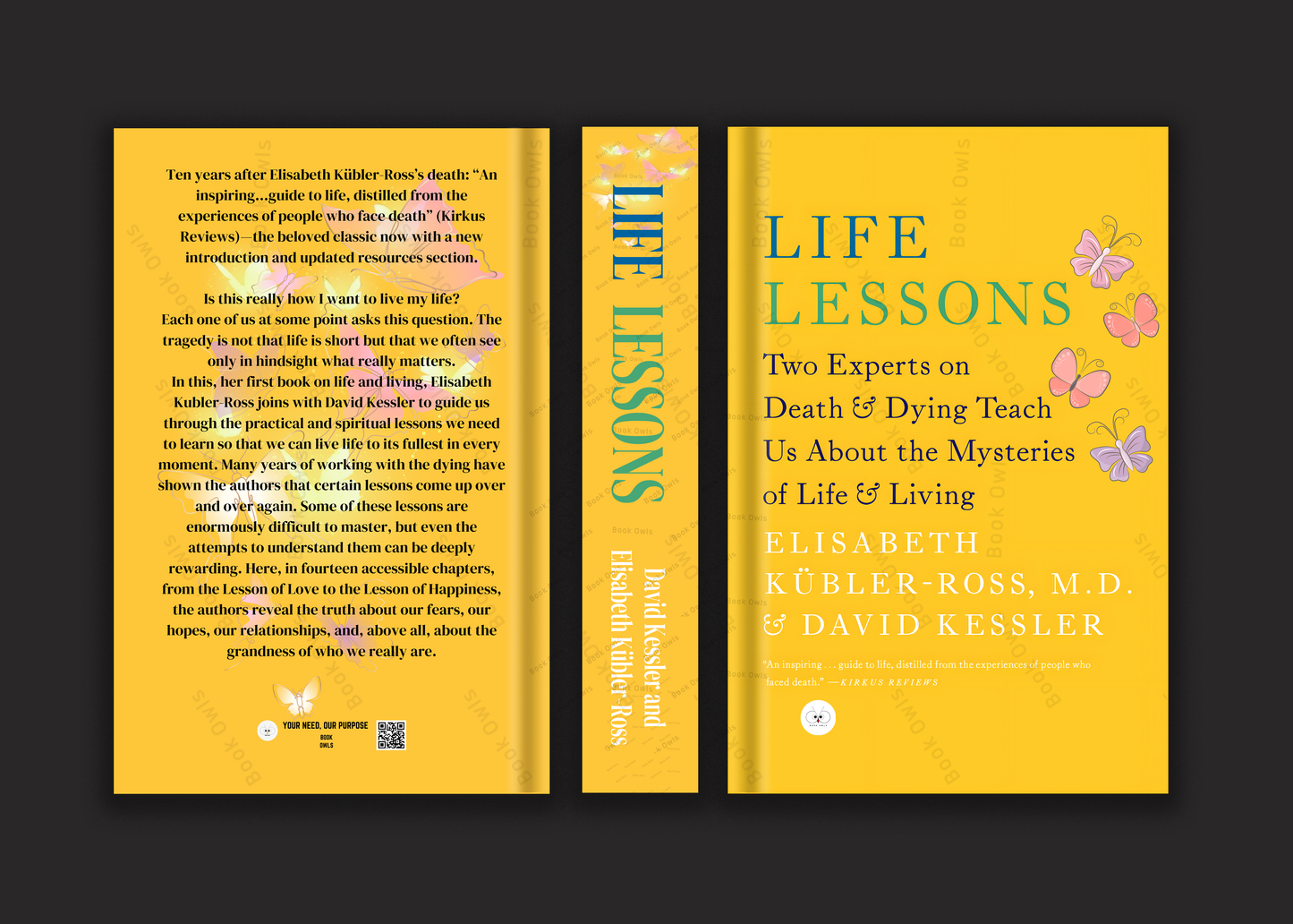 Life Lessons Book by David Kessler and Elisabeth Kübler-Ross