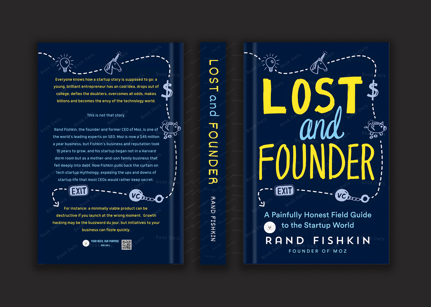 Lost and Founder: A Painfully Honest Field Guide to the Startup World Book by Rand Fishkin