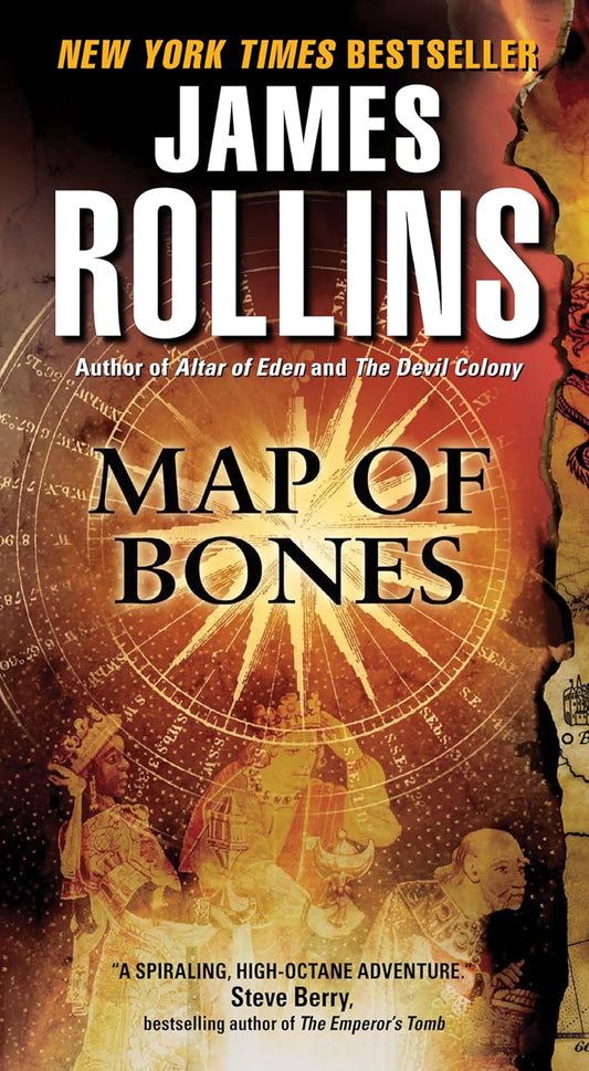 Map of Bones Book by James Rollins