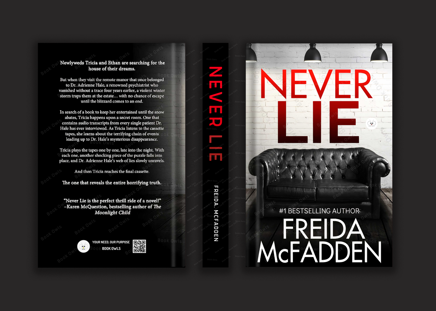 Never Lie Book by FREIDA. MCFADDEN