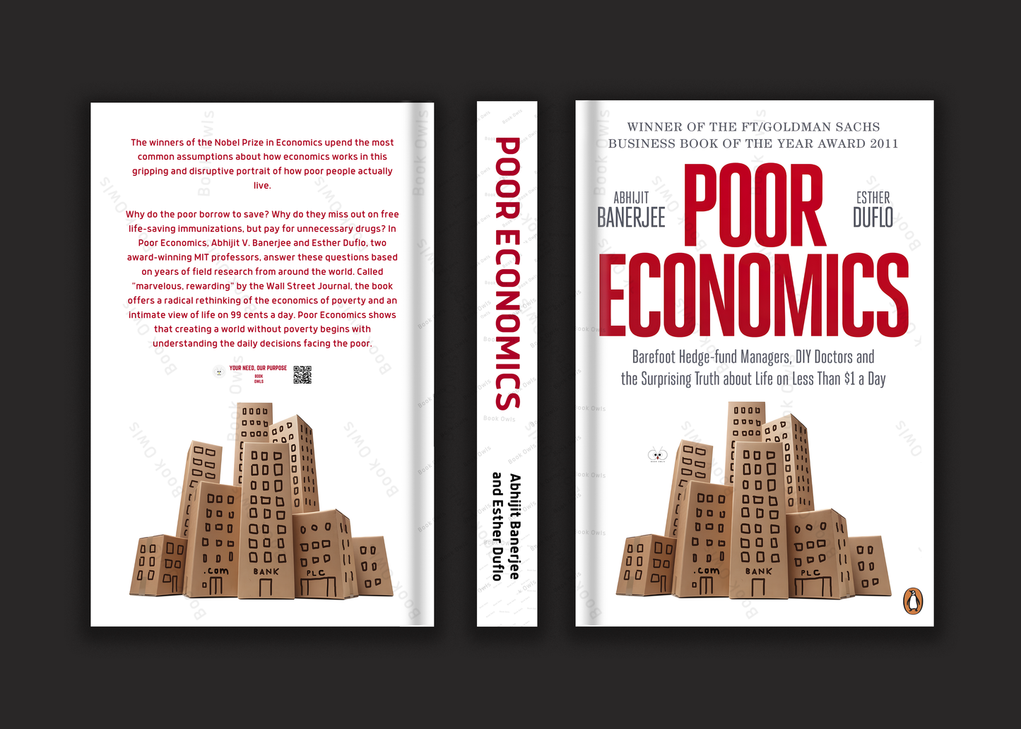 Poor Economics Book by Abhijit Banerjee and Esther Duflo