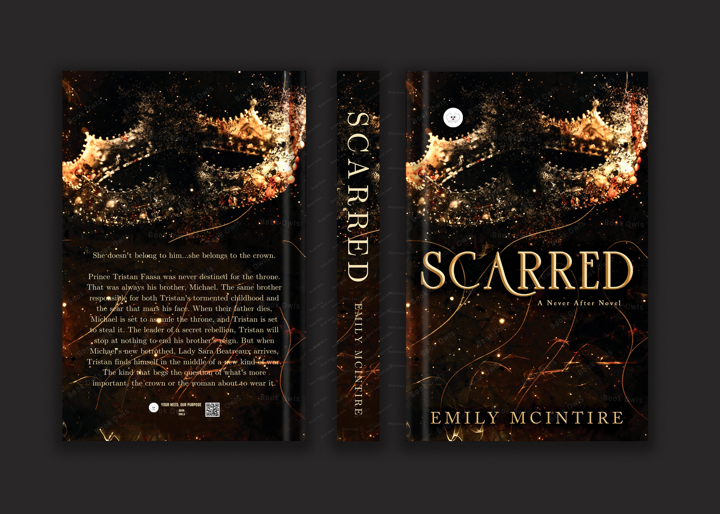 Scarred: A Never After Novel Book by Emily McIntire