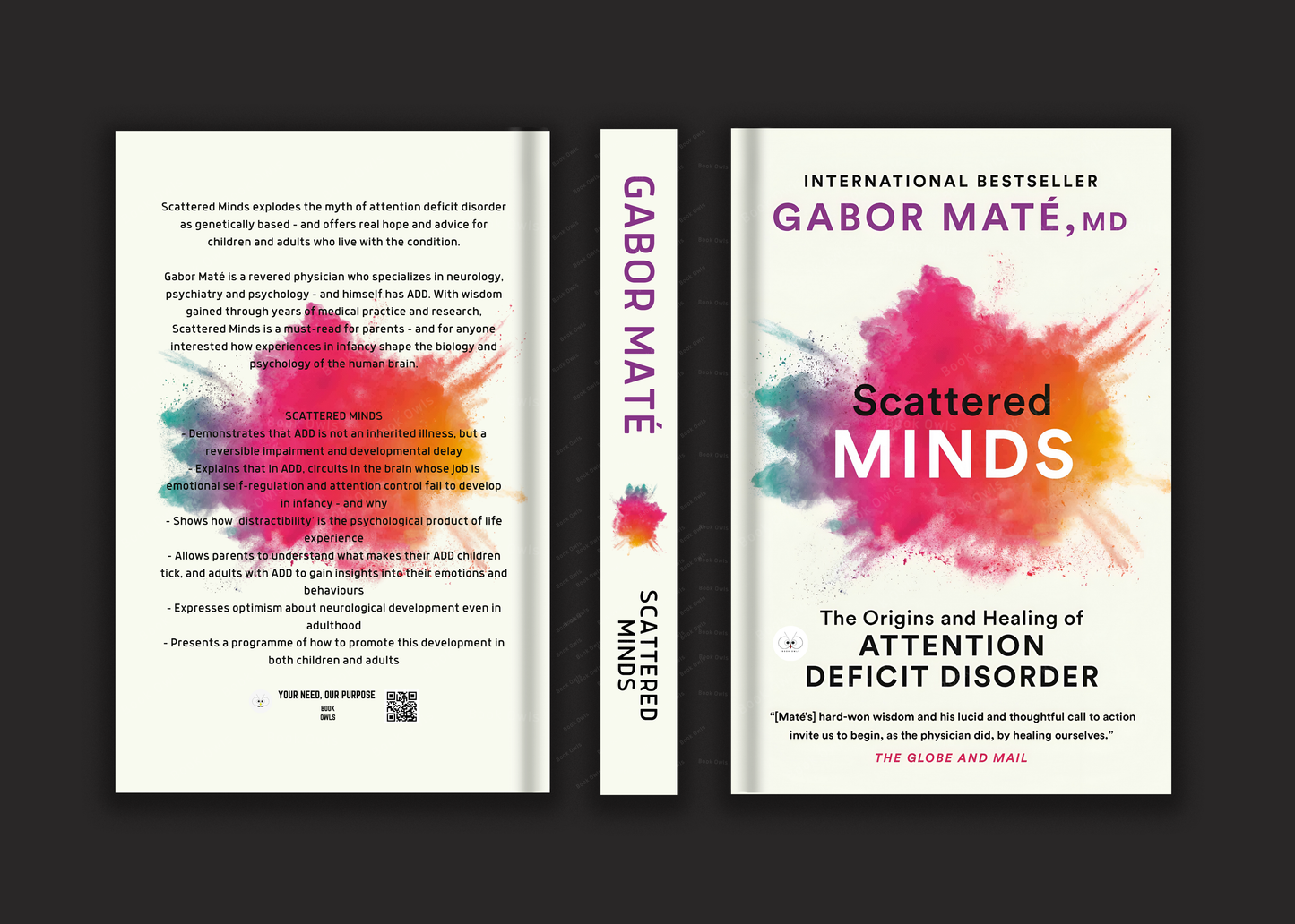 Scattered Minds: The Origins and Healing of Attention Deficit Disorder Book by Gabor Maté