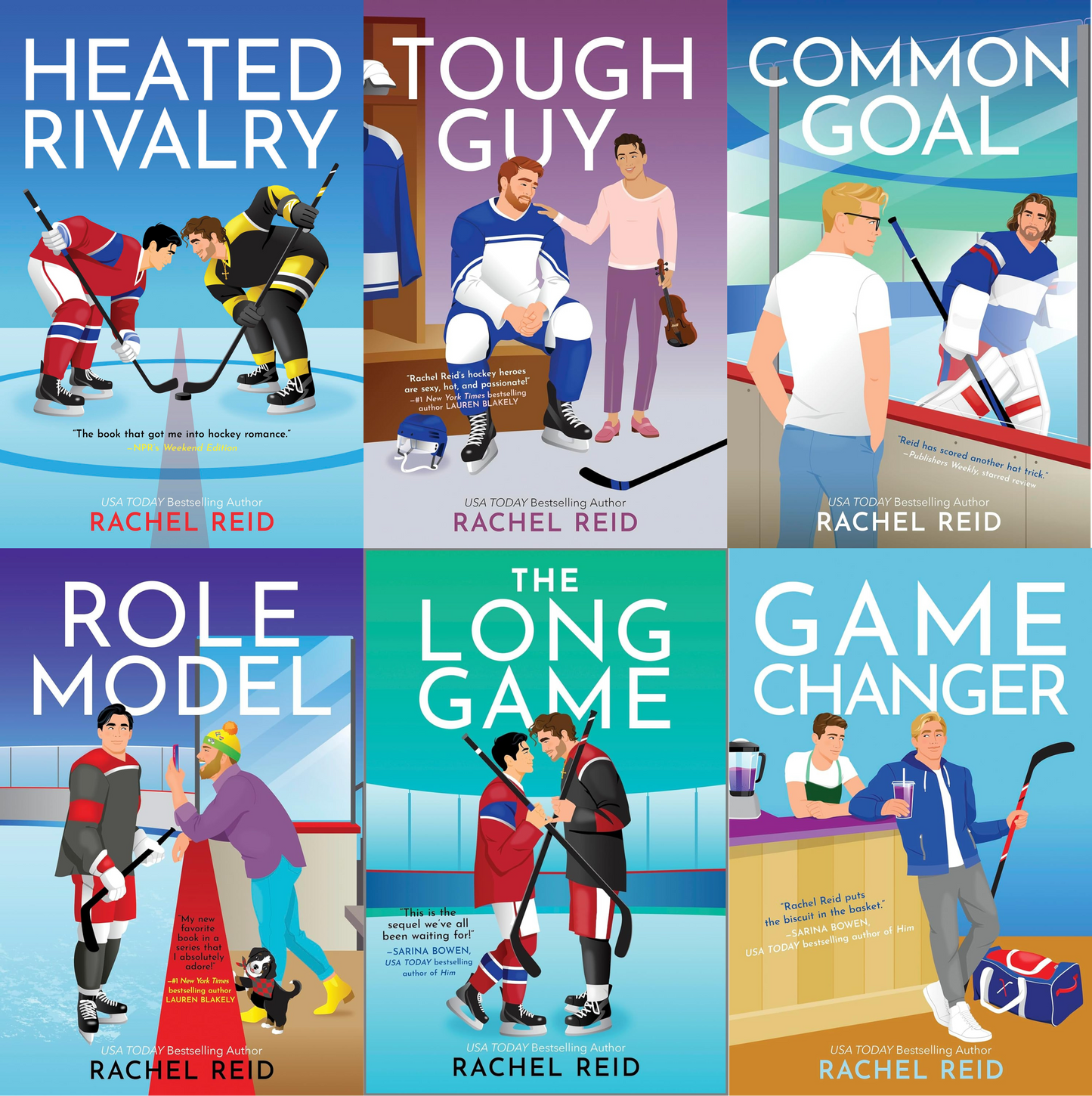 Game Changers Series by Rachel Reid