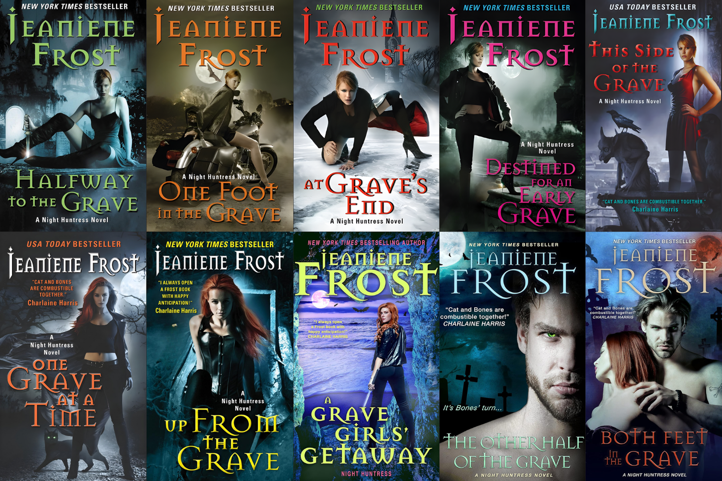 Night Huntress Series by Jeaniene Frost
