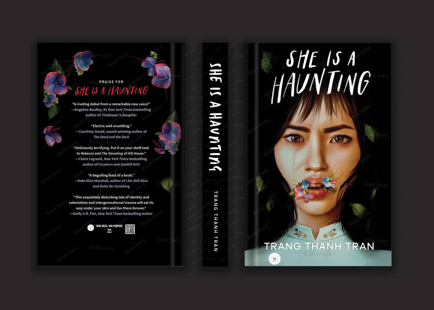 She Is a Haunting Book by Trang Thanh Tran