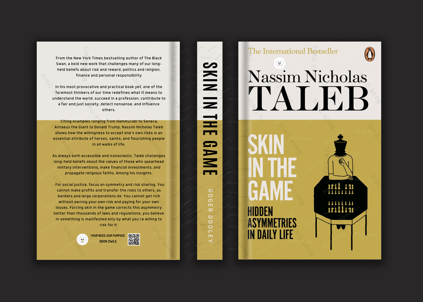 Skin in the Game Book by Nassim Nicholas Taleb