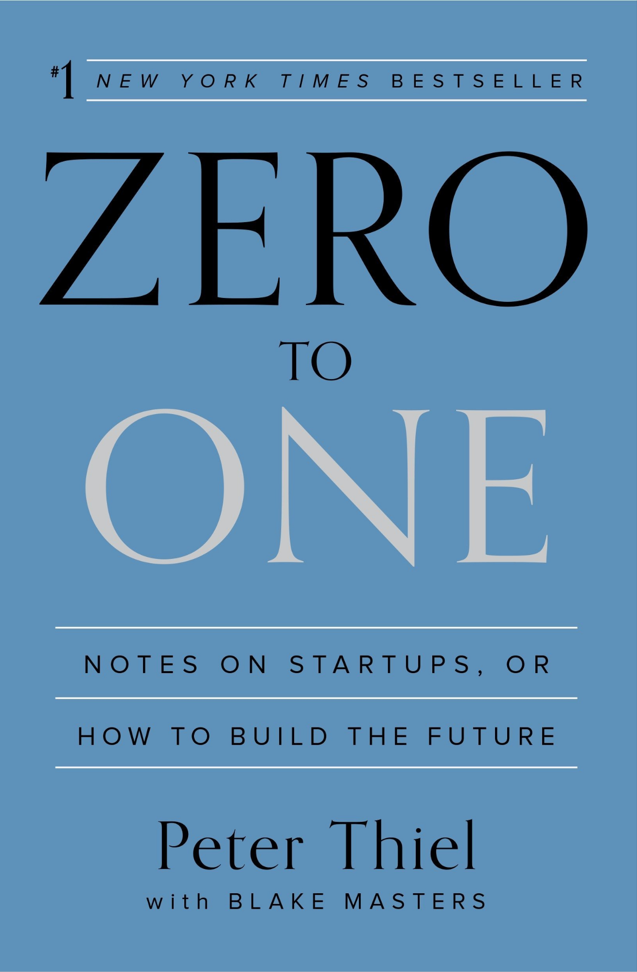 Zero to One Notes on Start-Ups or How to Build the Future by Peter Thiel, Blake Masters