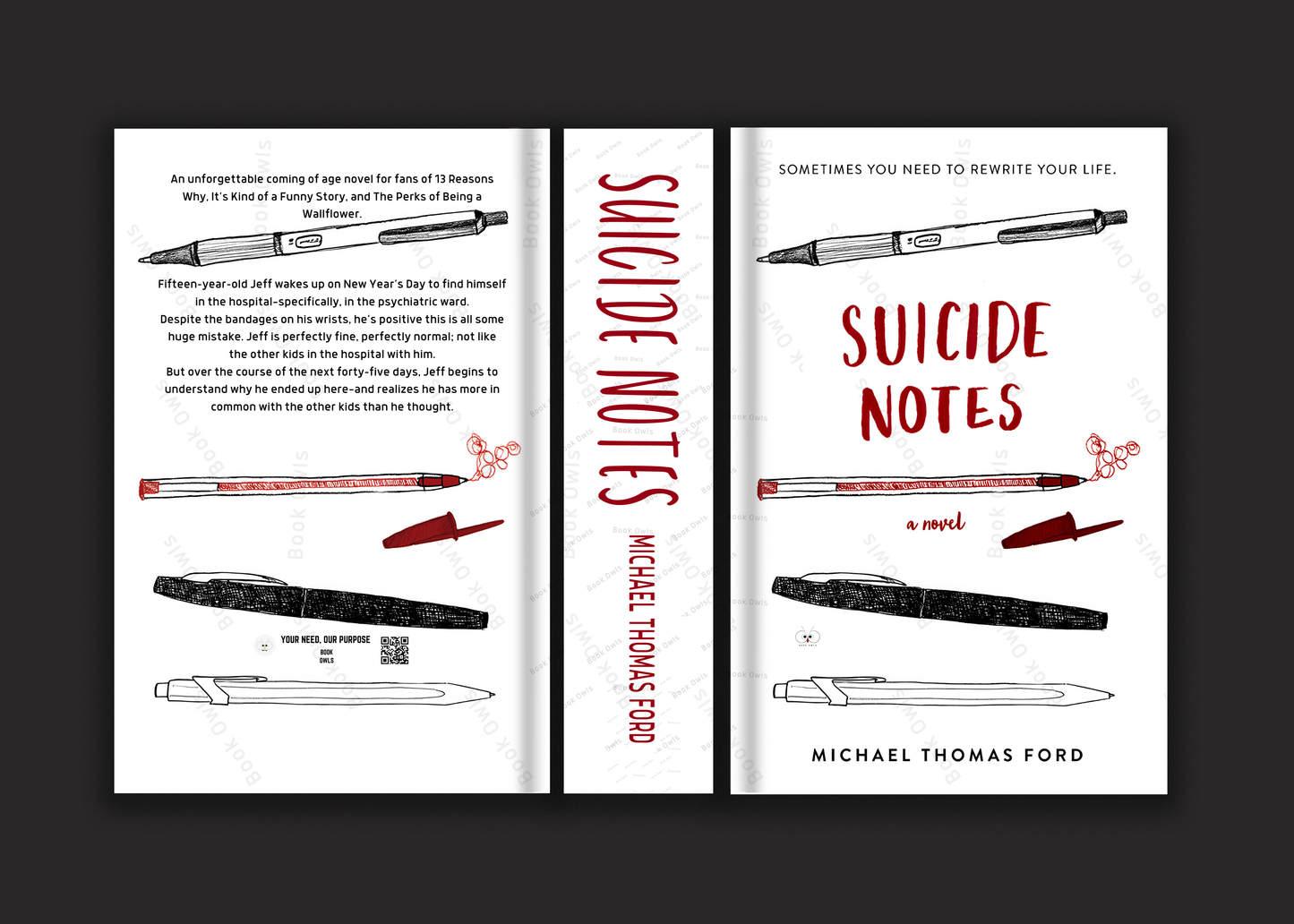 Suicide Notes Book by Michael Thomas Ford