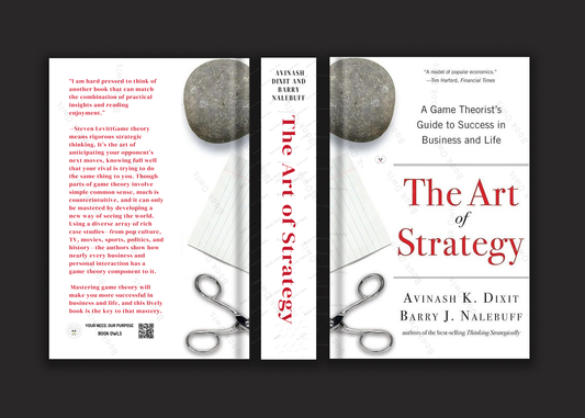 The Art of Strategy: A Game Theorist's Guide to Success in Business & Life Book by Avinash Dixit and Barry Nalebuff