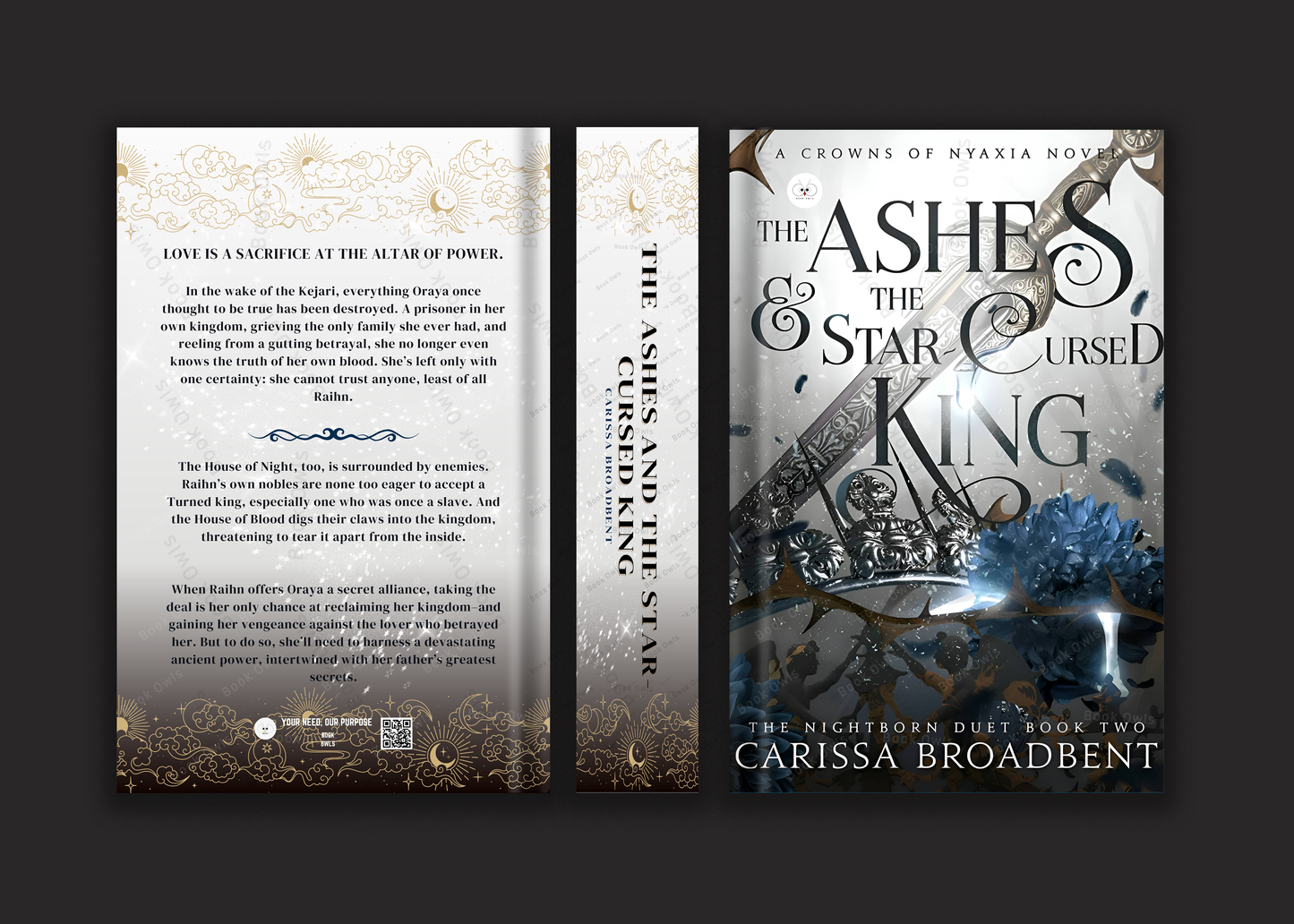 The Ashes and the Star-Cursed King Book by Carissa Broadbent