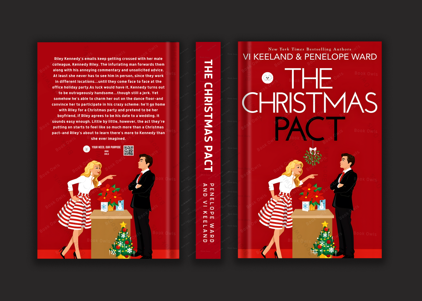 The Christmas Pact Book by Penelope Ward and Vi Keeland