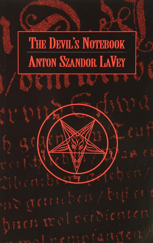 The Devil's Notebook Book by Anton LaVey