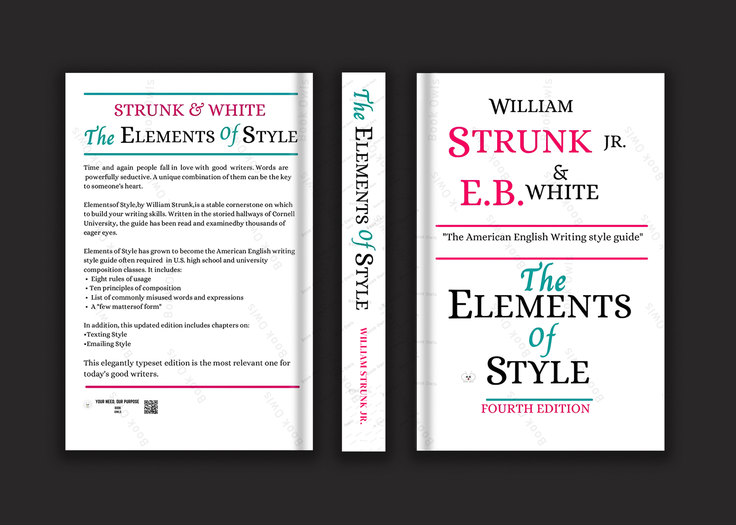 The Elements of Style Book by William Strunk Jr.