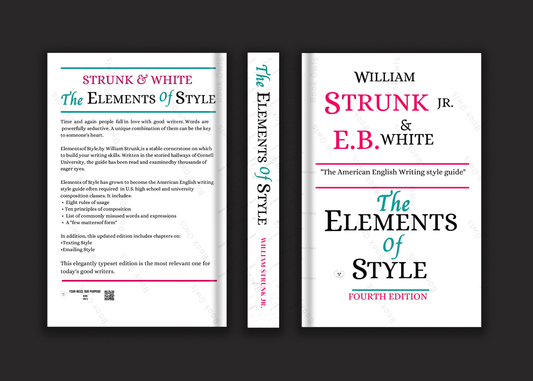 The Elements of Style Book by William Strunk Jr.