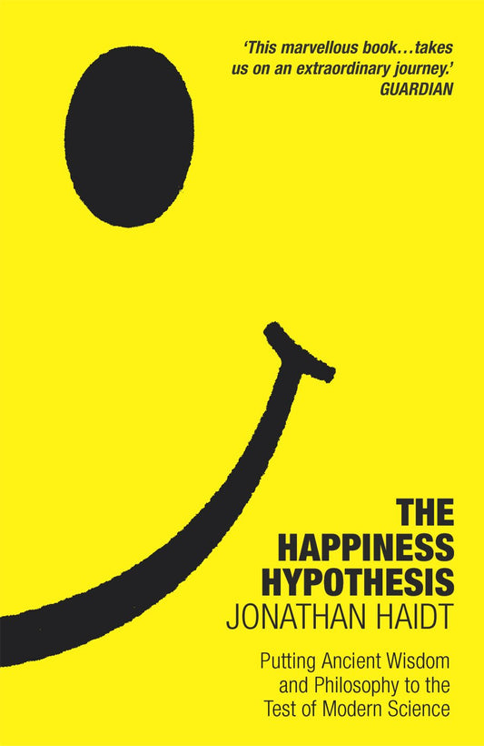 The Happiness Hypothesis Book by Jonathan Haidt