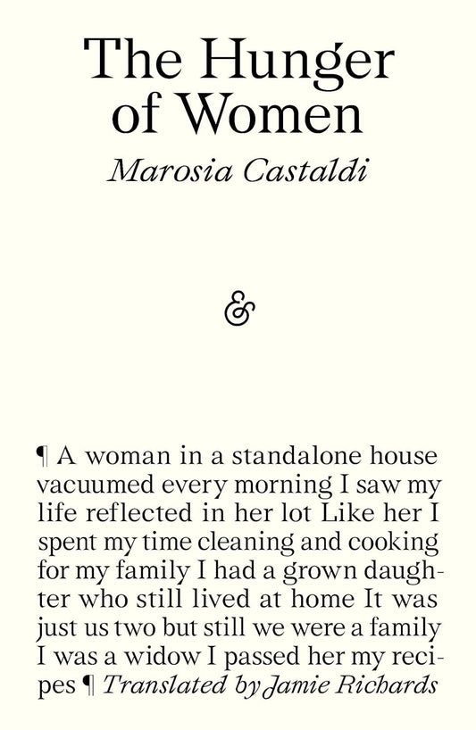 The Hunger of Women Book by Marosia Castaldi