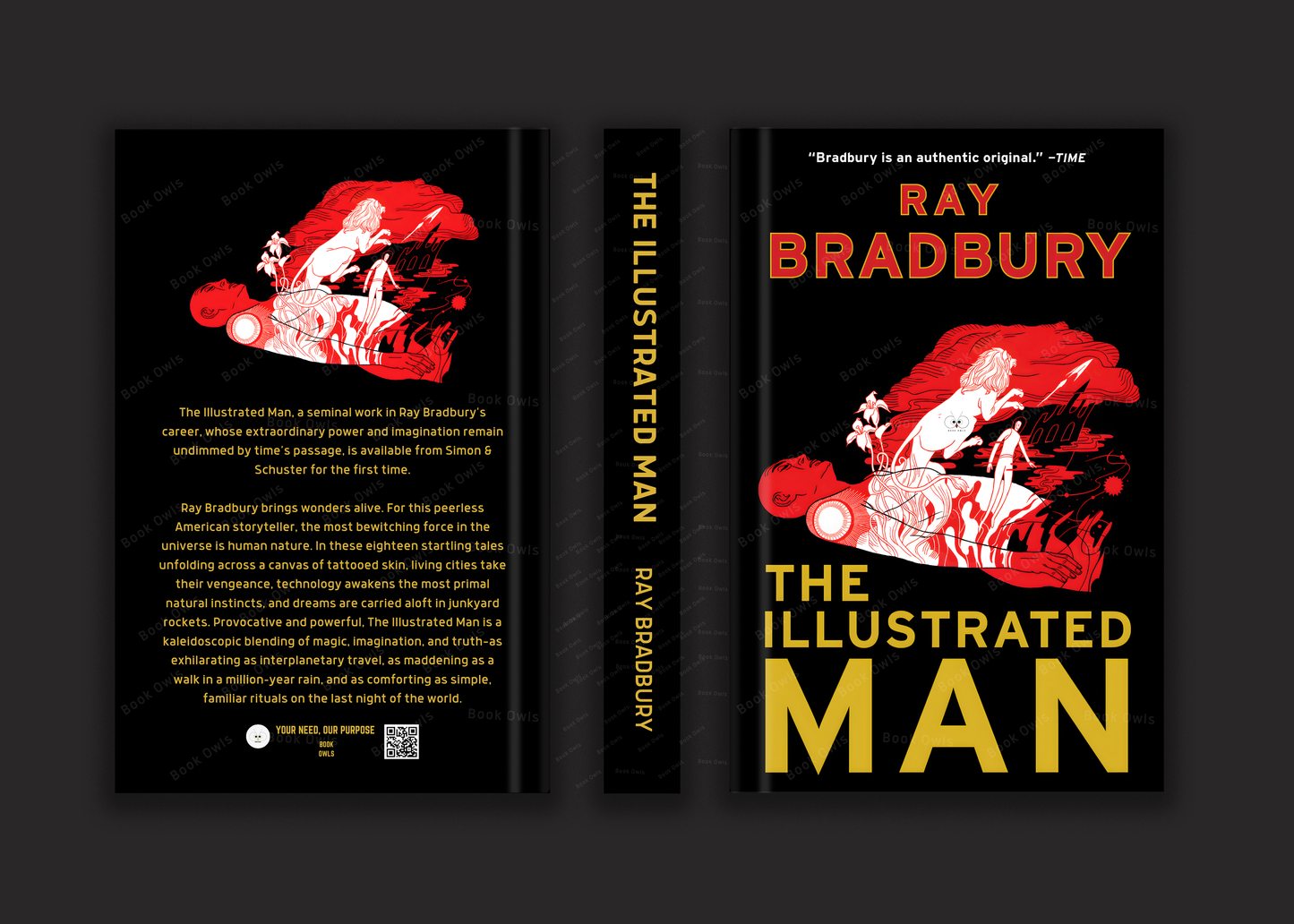 The Illustrated Man Book by Ray Bradbury