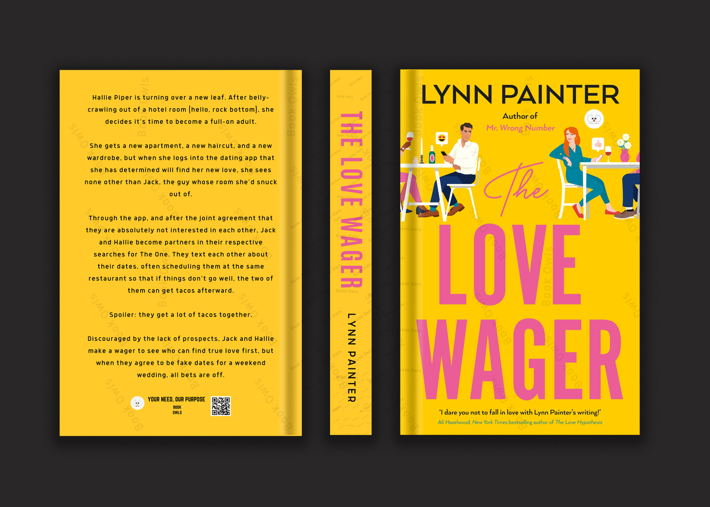 The Love Wager Book by Lynn Painter