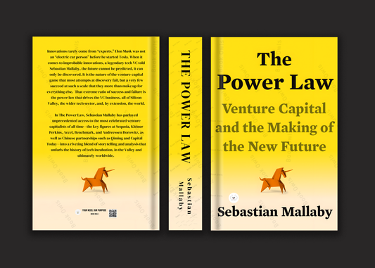 The Power Law: Venture Capital and the Art of Disruption Book by Sebastian Mallaby