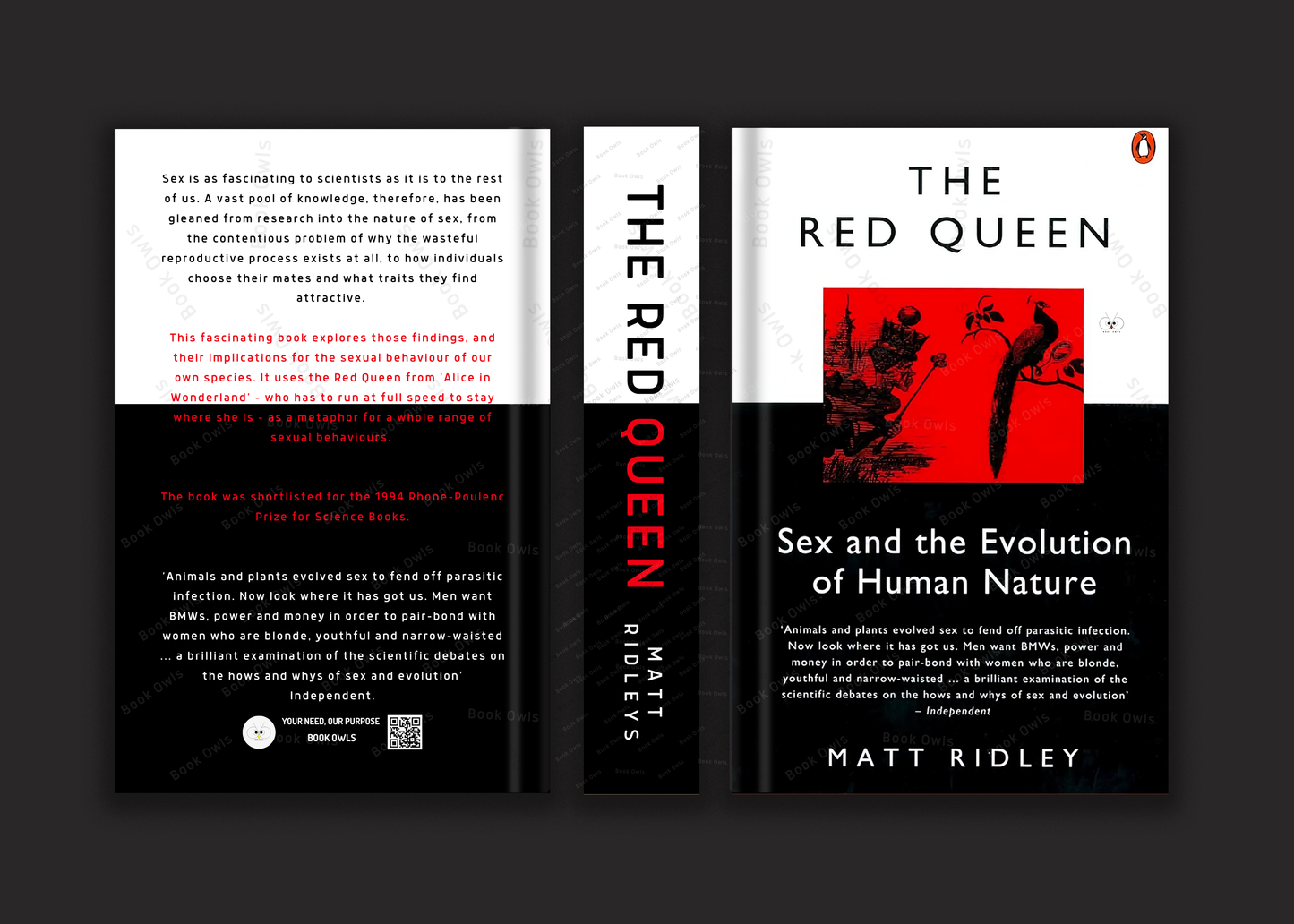 The Red Queen: Sex and the Evolution of Human Nature Book by Matt Ridley