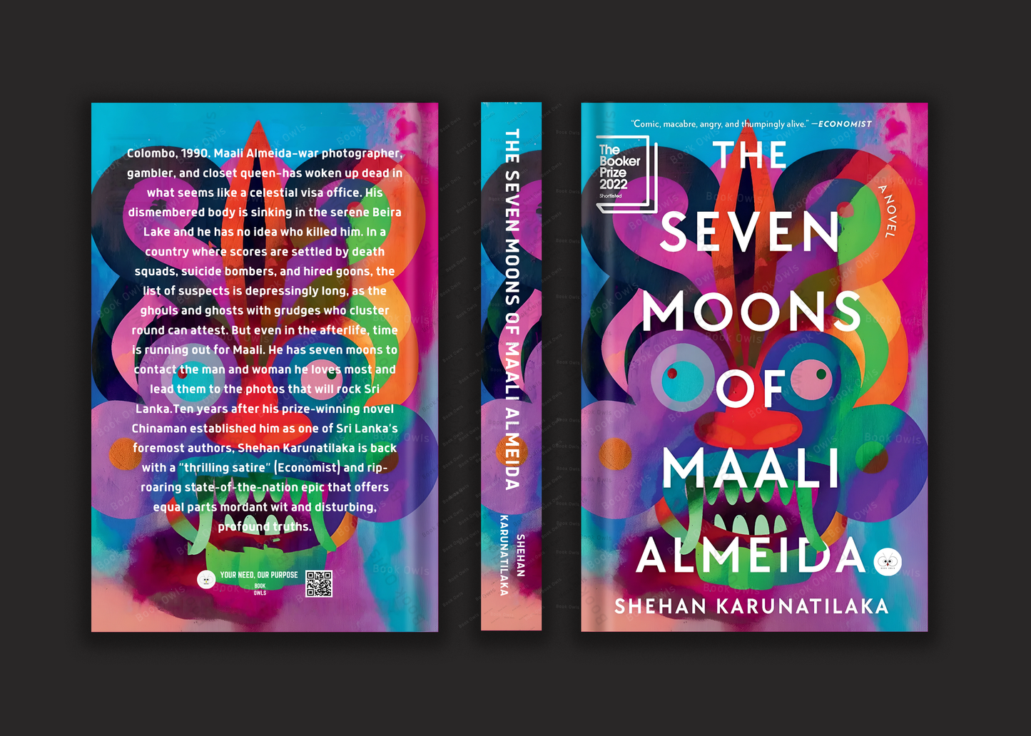 The Seven Moons of Maali Almeida Novel by Shehan Karunatilaka