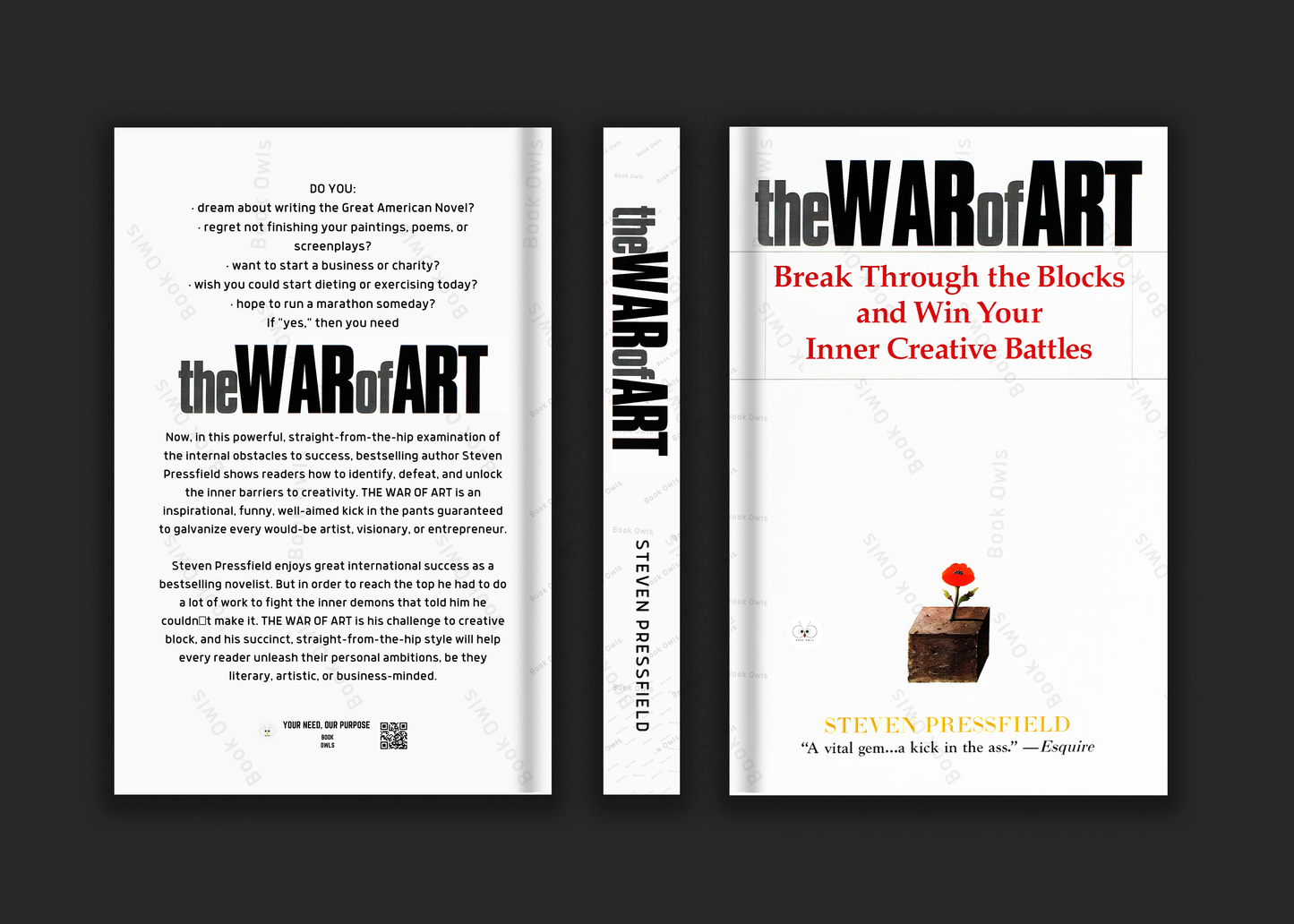 The War of Art: Break Through the Blocks and Win Your Inner Creative Battles Book by Steven Pressfield