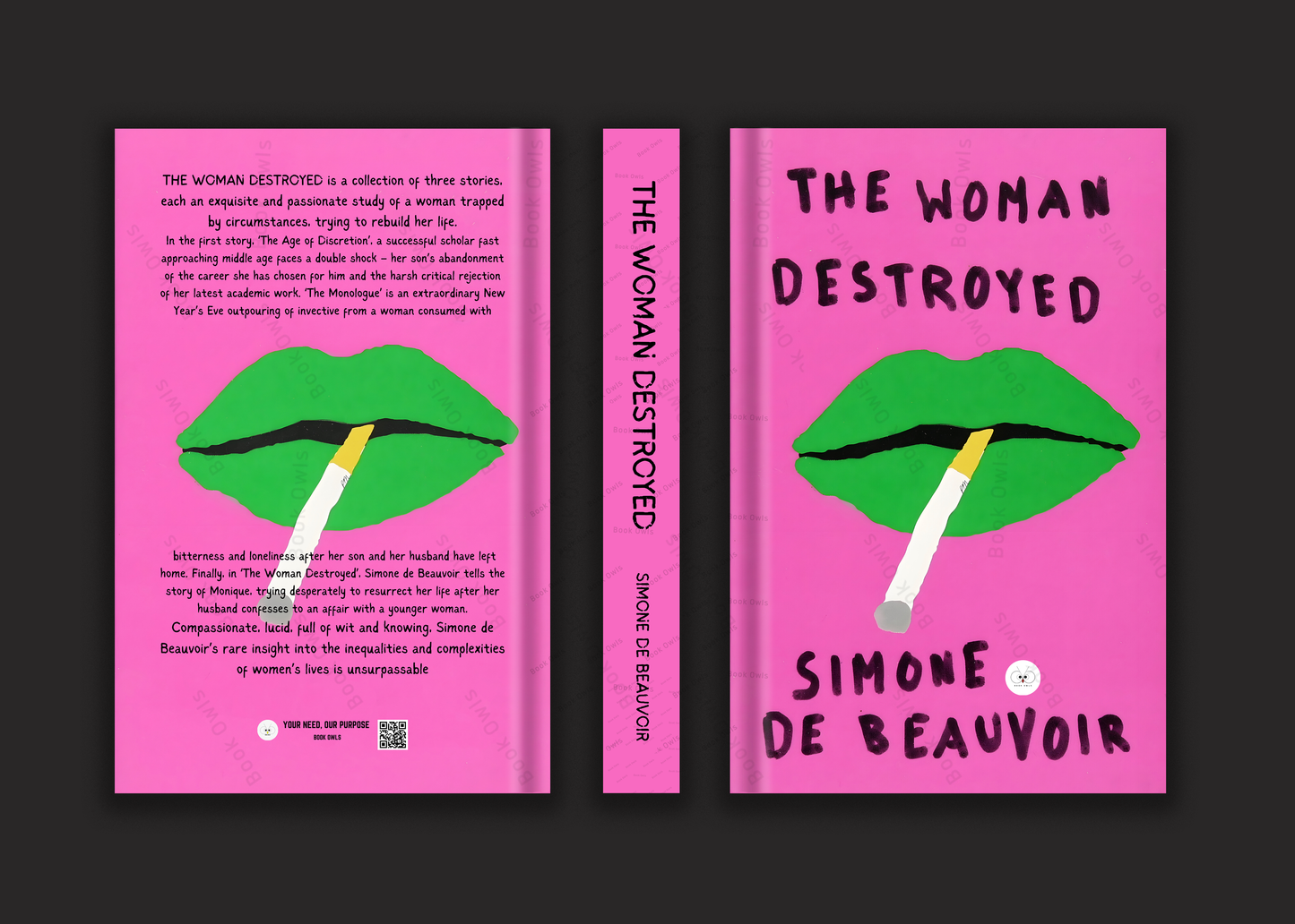 The Woman Destroyed Book by Simone de Beauvoir