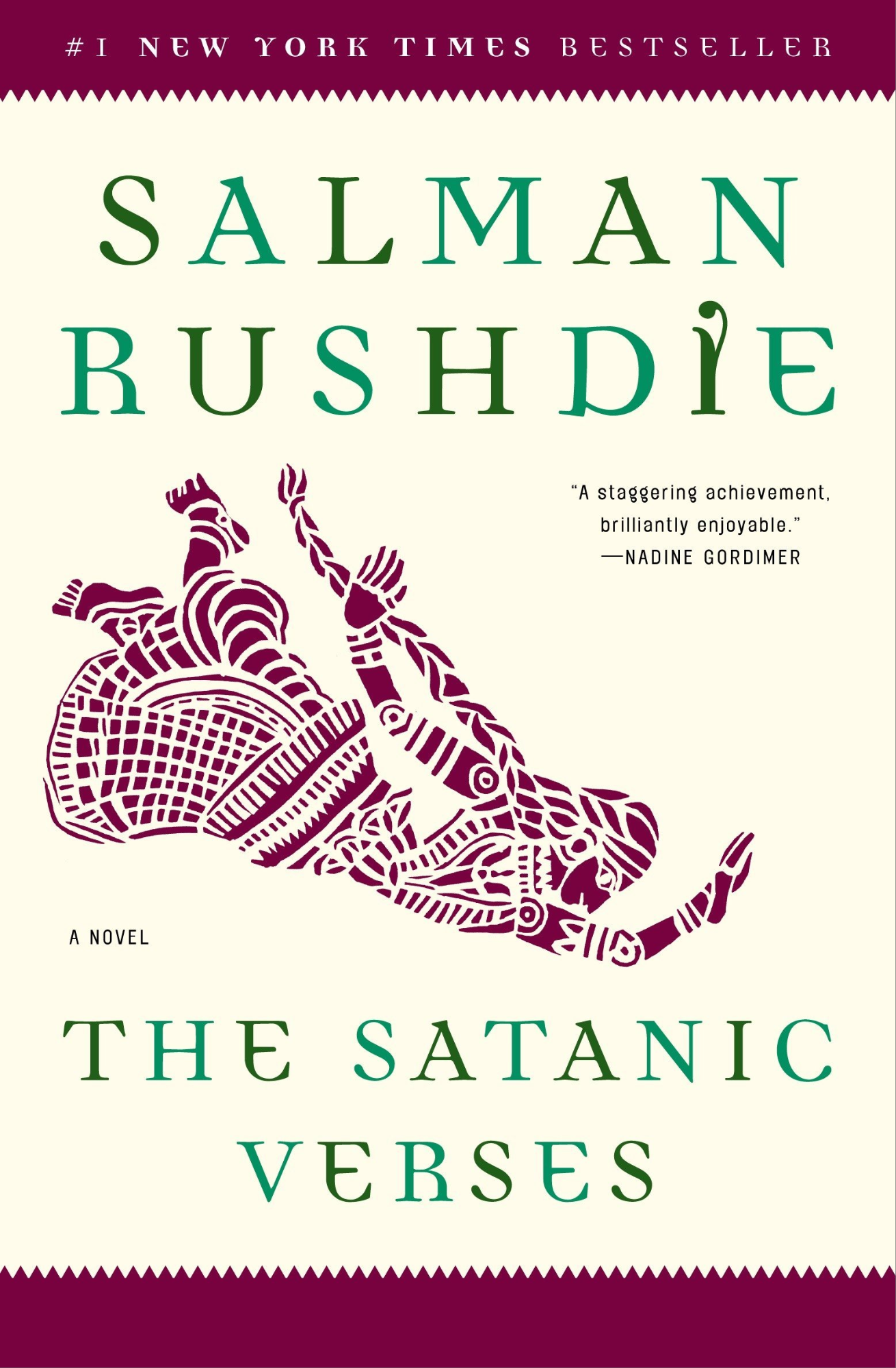 The Satanic Verses A Novel by Salman Rushdie