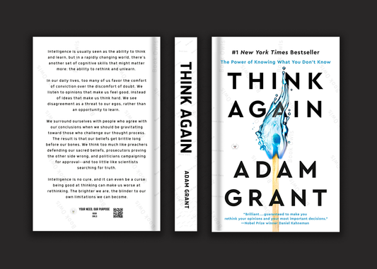 Think Again: The Power of Knowing What You Don't Know Book by Adam Grant