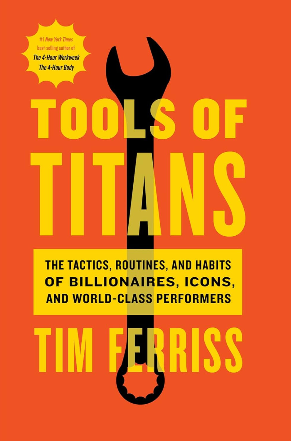 Tools of Titans Book by Tim Ferriss