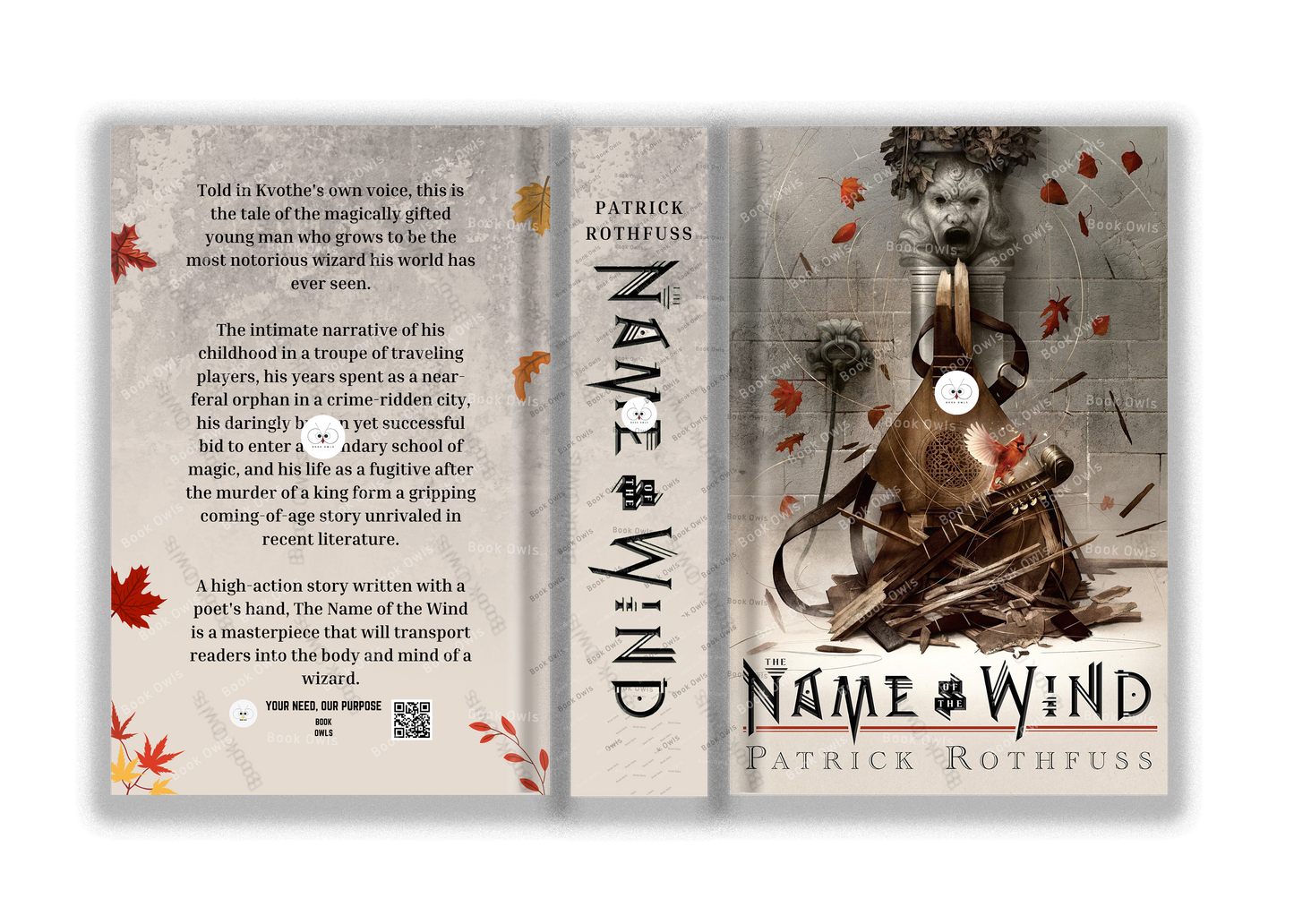 The Name of the Wind Novel by Patrick Rothfuss