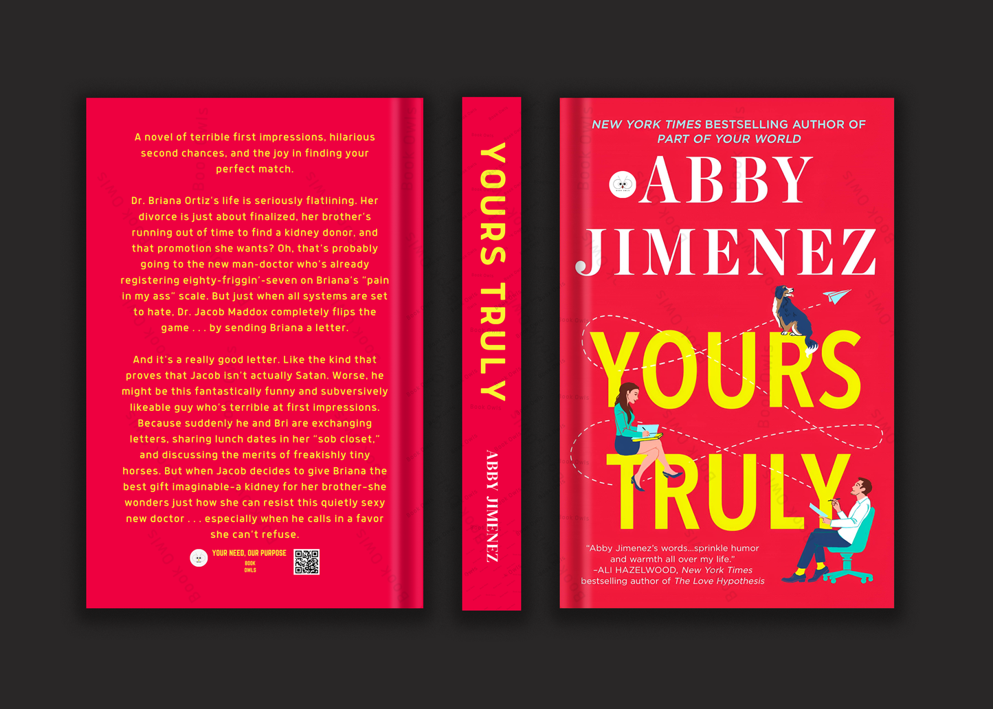 Yours Truly Book by Abby Jimenez