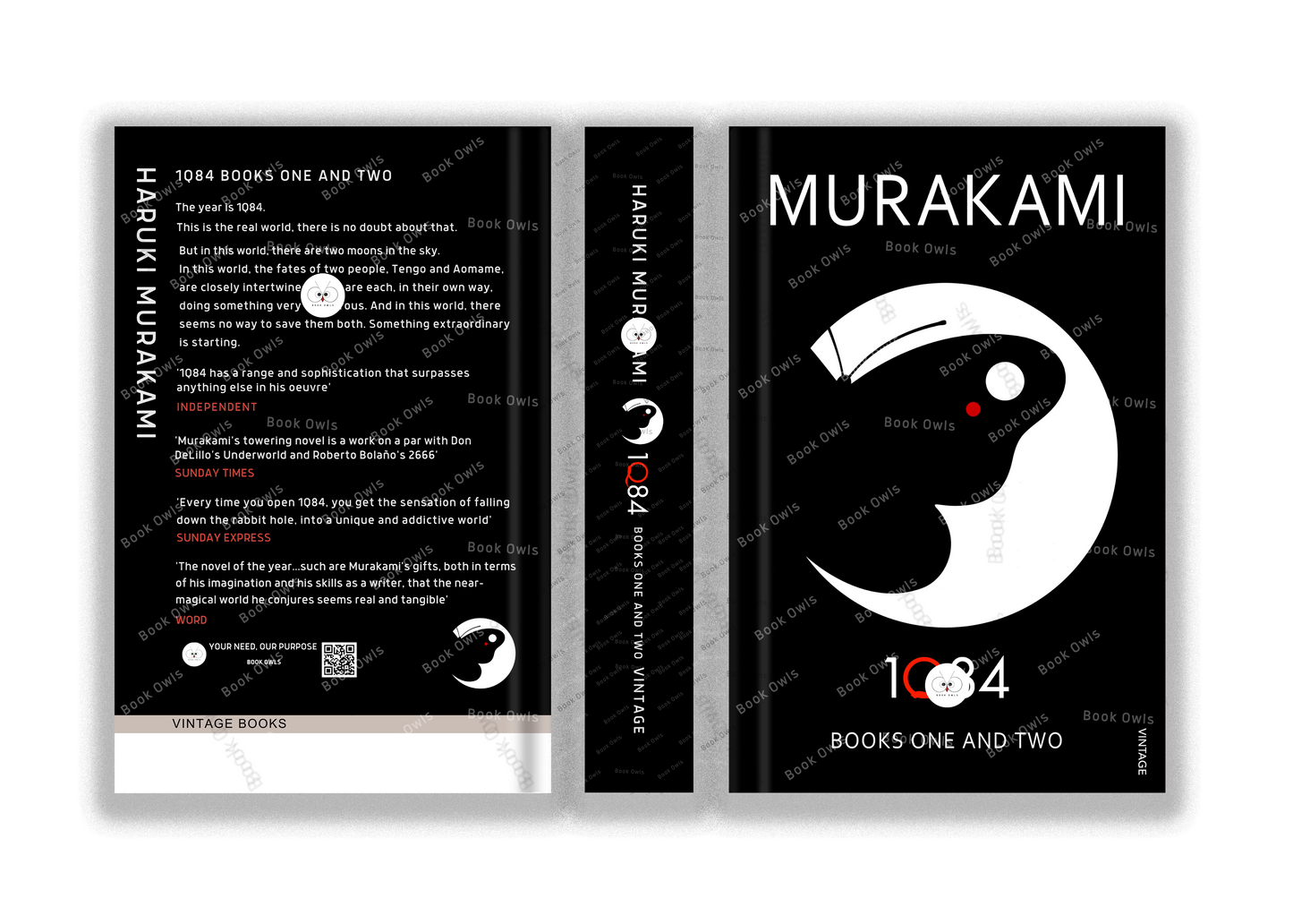 1Q84 Book 1-2 by Haruki Murakami