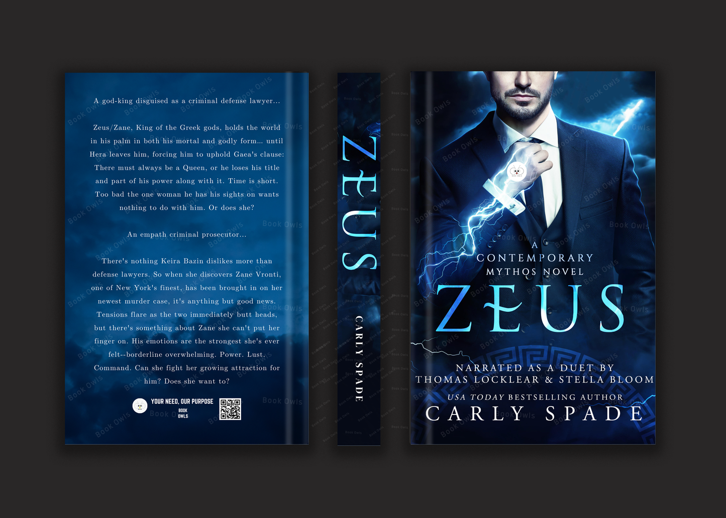 Zeus Book by Carly Spade