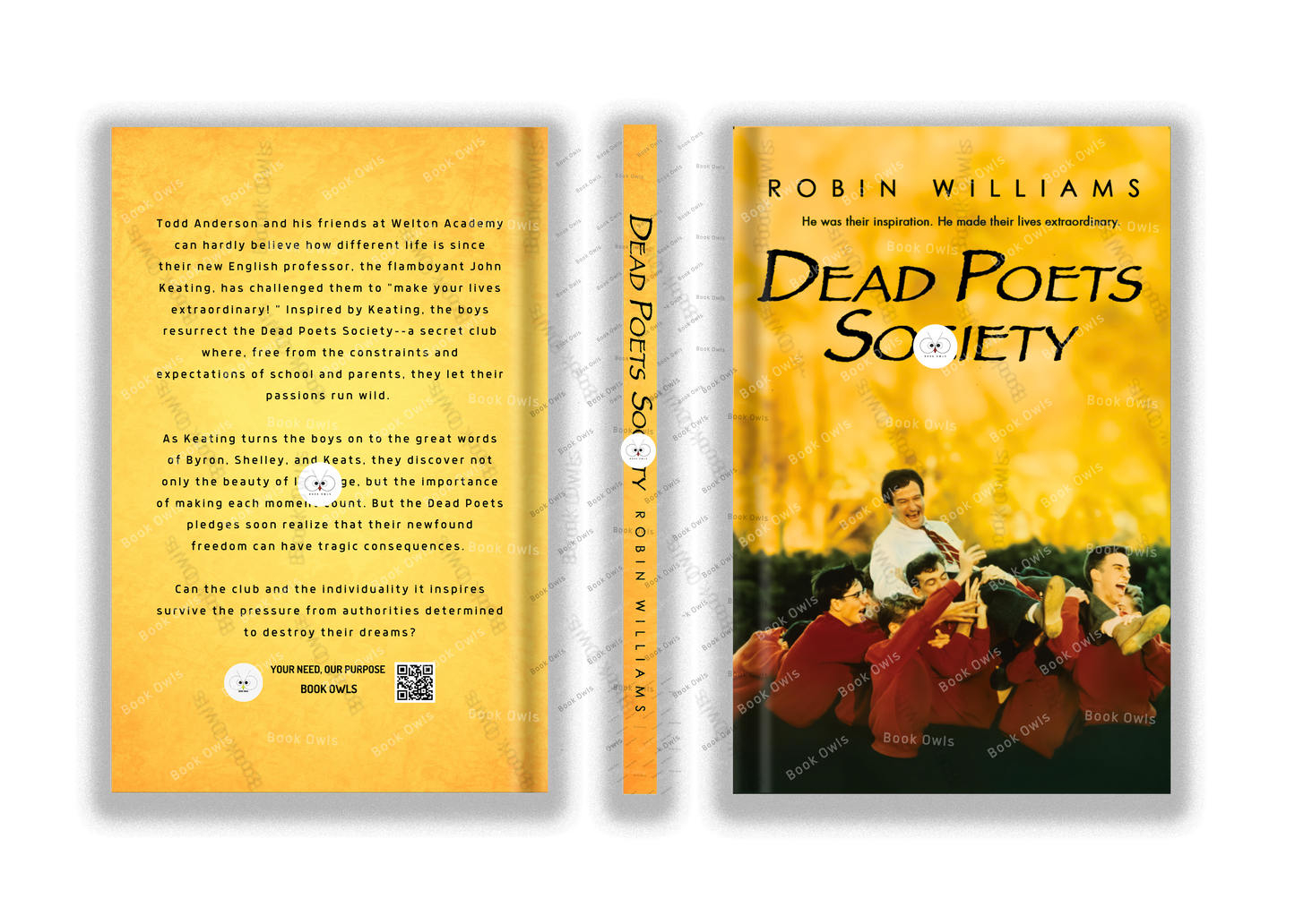 Dead Poets Society Book by Nancy H. Kleinbaum