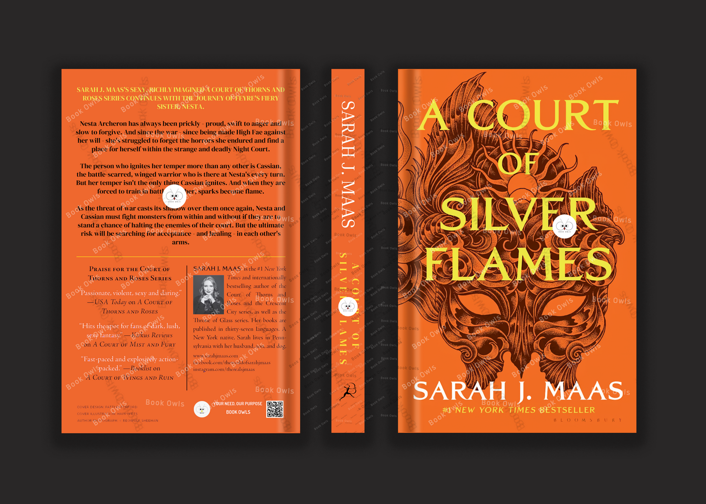 A Court of Silver Flames Book by Sarah J. Maas