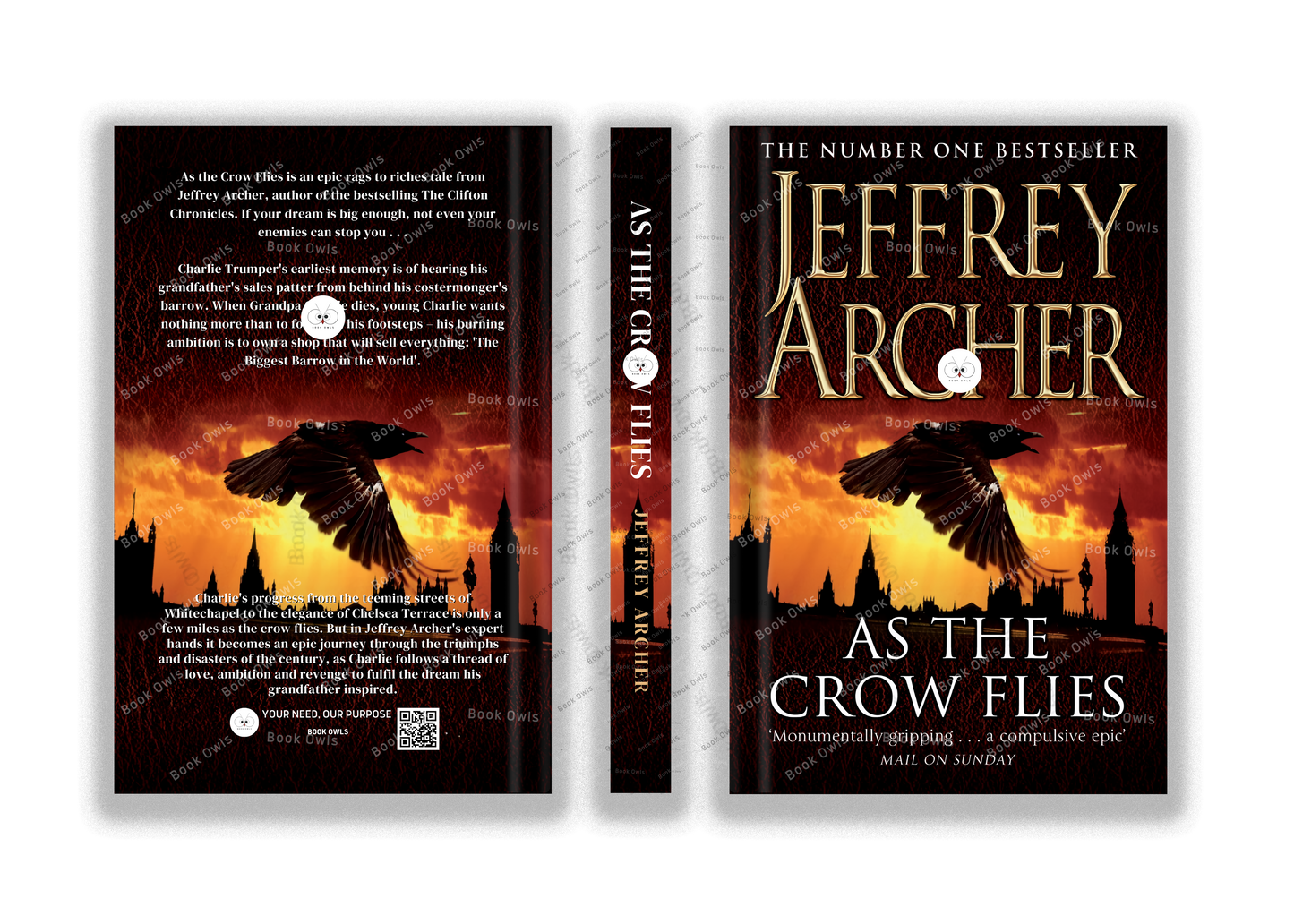 As the Crow Flies
Novel by Jeffrey Archer