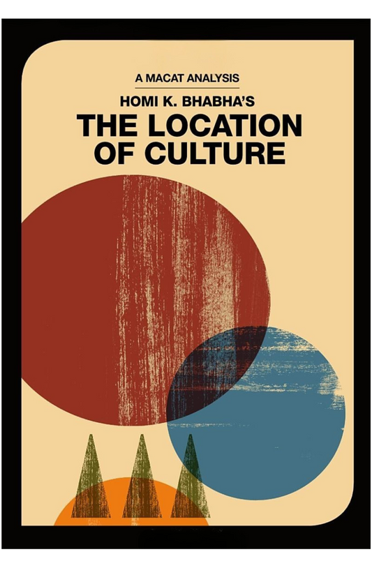 The Location of Culture by Homi K. Bhabha